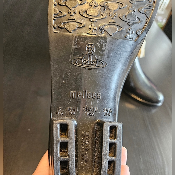 Vivienne Westwood Anglomania + Melissa boot USA womens shoe size 9 - Picture 7 of 8